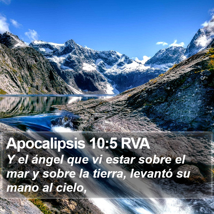 Apocalipsis 10:5 RVA Bible Study