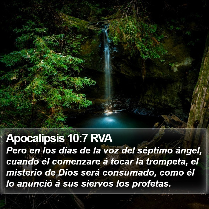 Apocalipsis 10:7 RVA Bible Study