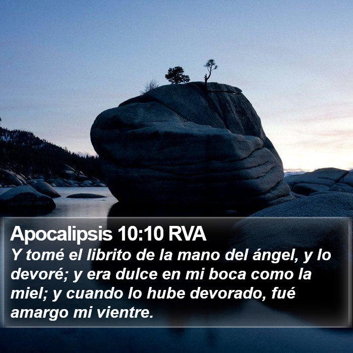 Apocalipsis 10:10 RVA Bible Study