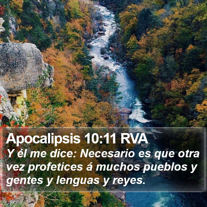 Apocalipsis 10:11 RVA Bible Study