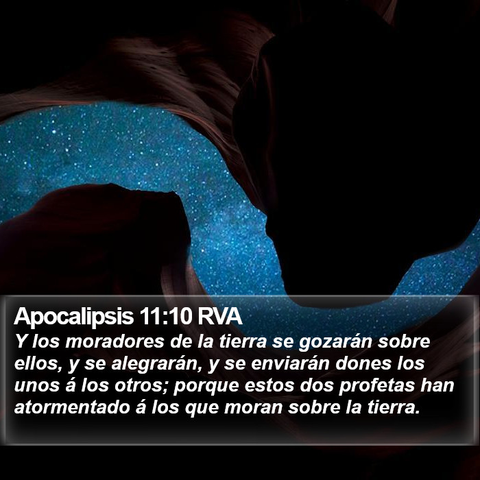 Apocalipsis 11:10 RVA Bible Study