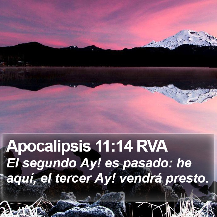 Apocalipsis 11:14 RVA Bible Study