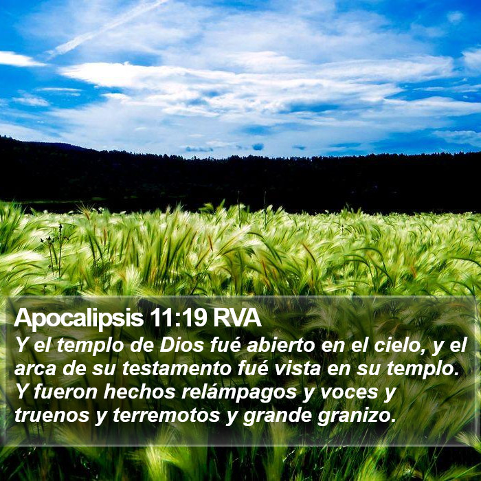 Apocalipsis 11:19 RVA Bible Study