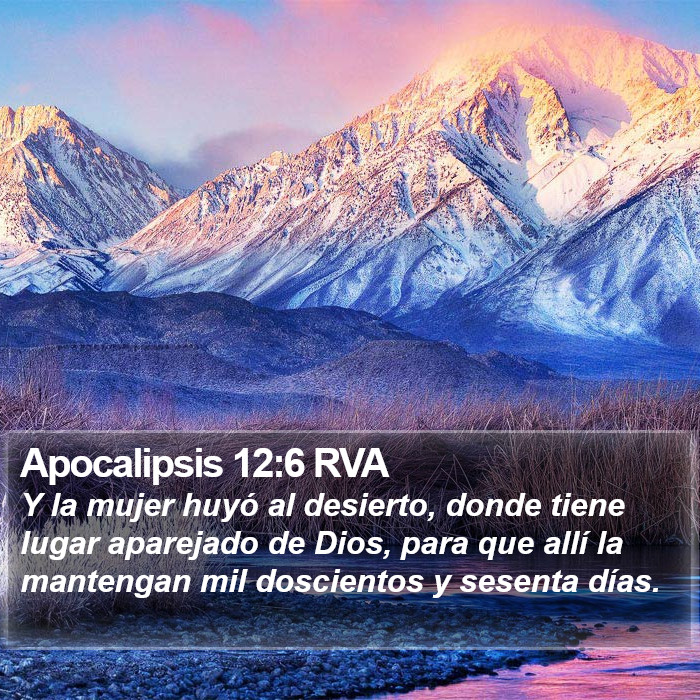 Apocalipsis 12:6 RVA Bible Study