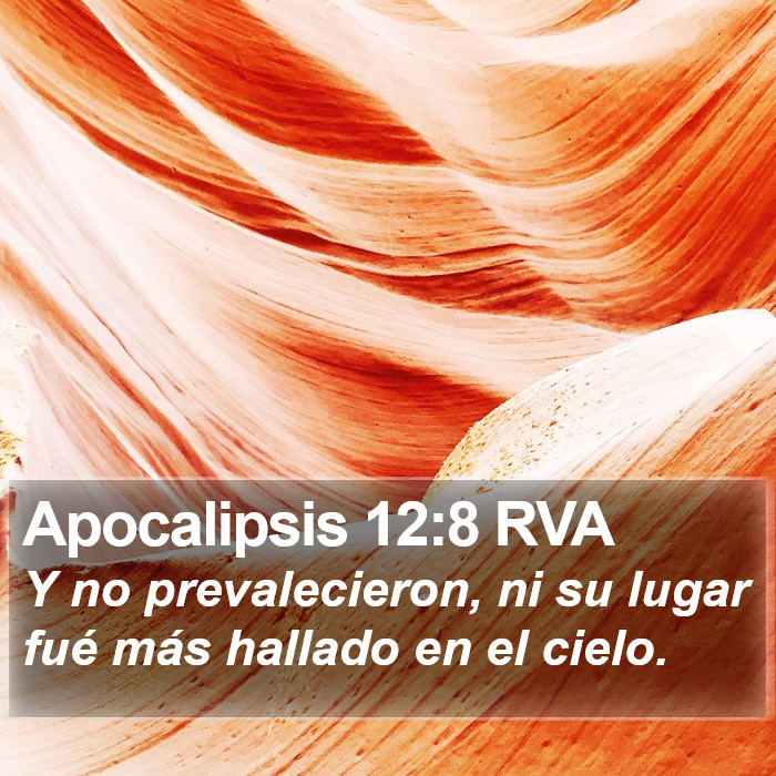 Apocalipsis 12:8 RVA Bible Study