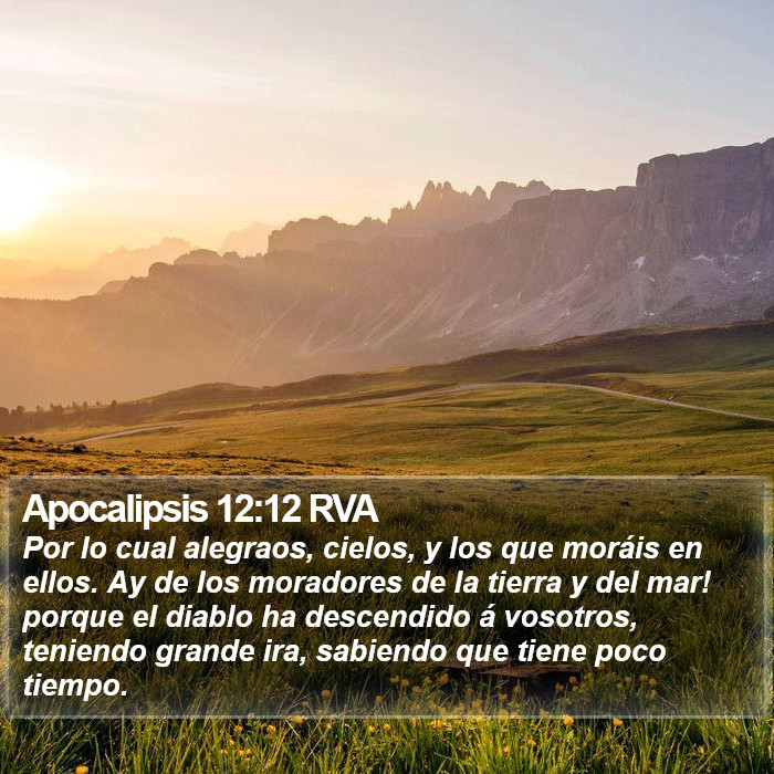 Apocalipsis 12:12 RVA Bible Study