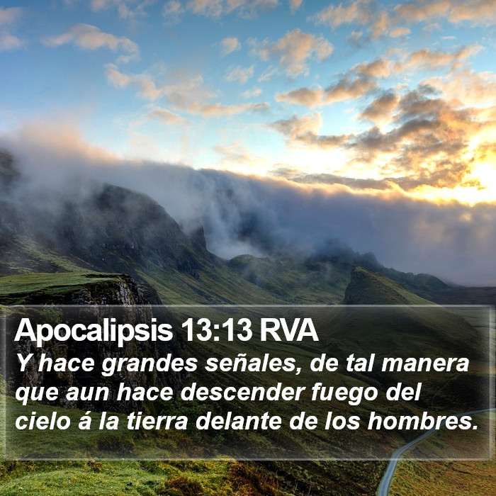 Apocalipsis 13:13 RVA Bible Study