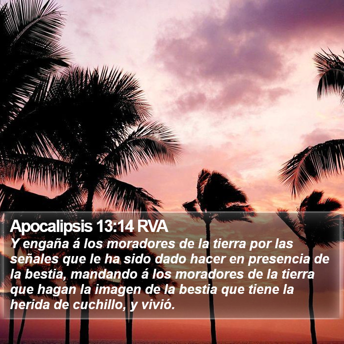 Apocalipsis 13:14 RVA Bible Study