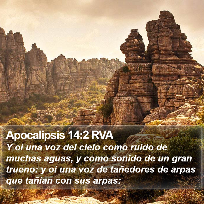 Apocalipsis 14:2 RVA Bible Study