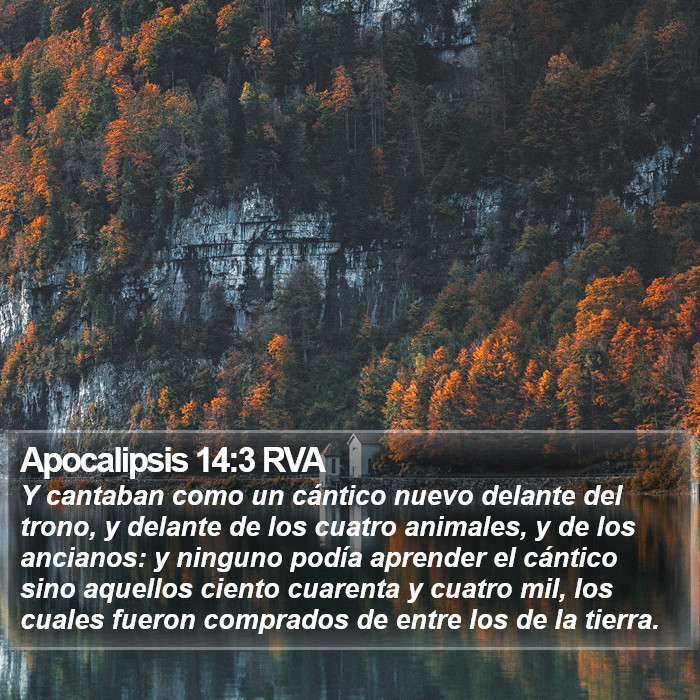 Apocalipsis 14:3 RVA Bible Study