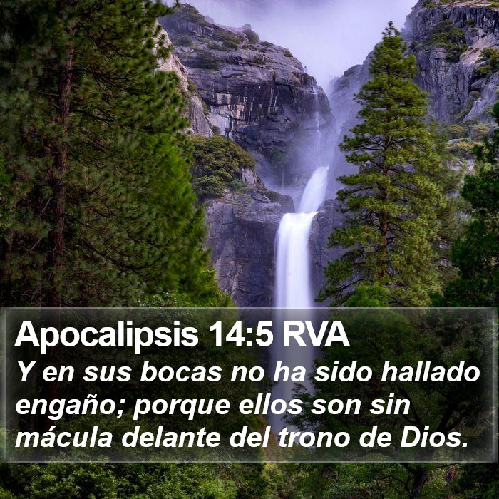 Apocalipsis 14:5 RVA Bible Study