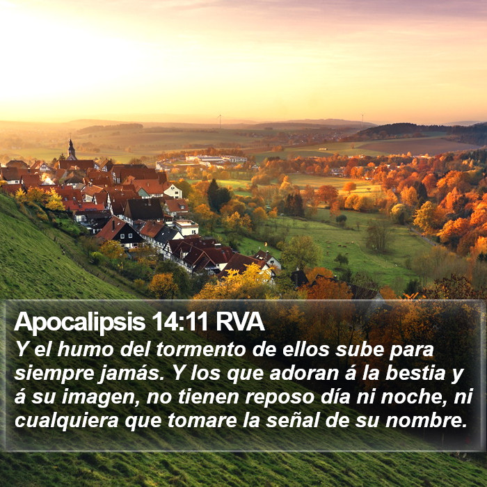 Apocalipsis 14:11 RVA Bible Study