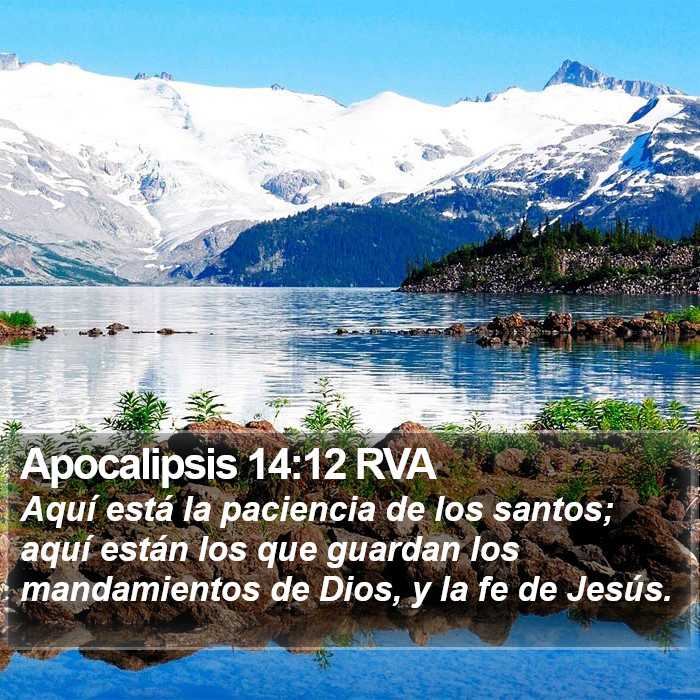 Apocalipsis 14:12 RVA Bible Study