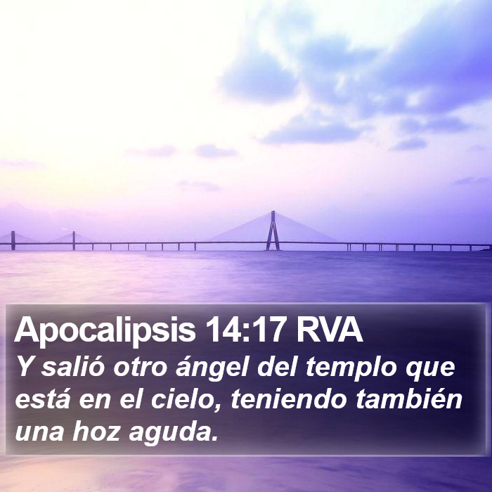 Apocalipsis 14:17 RVA Bible Study