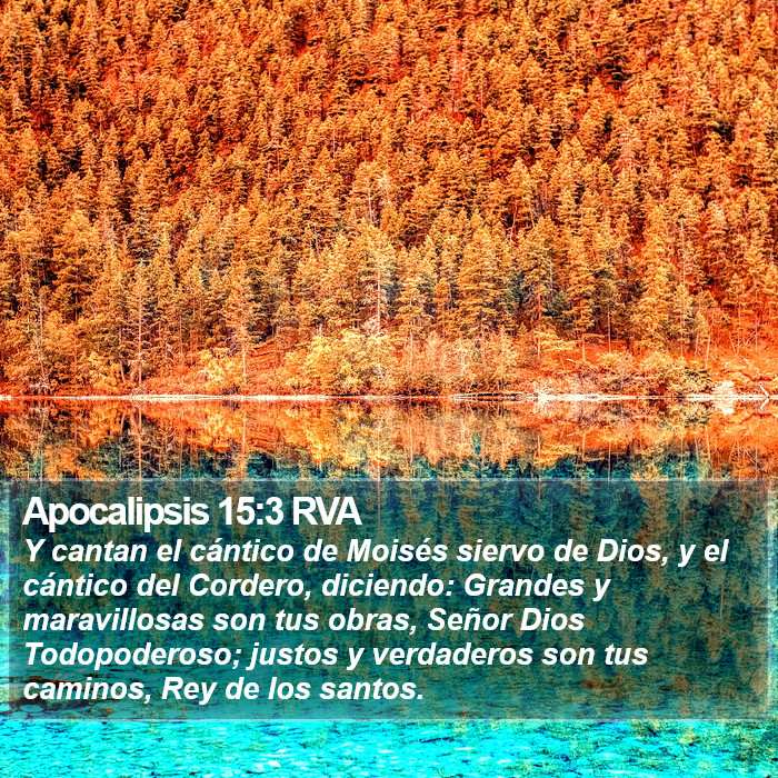 Apocalipsis 15:3 RVA Bible Study