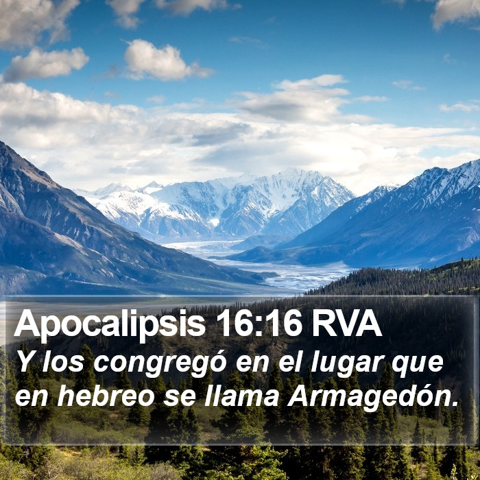 Apocalipsis 16:16 RVA Bible Study