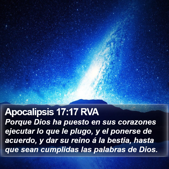 Apocalipsis 17:17 RVA Bible Study