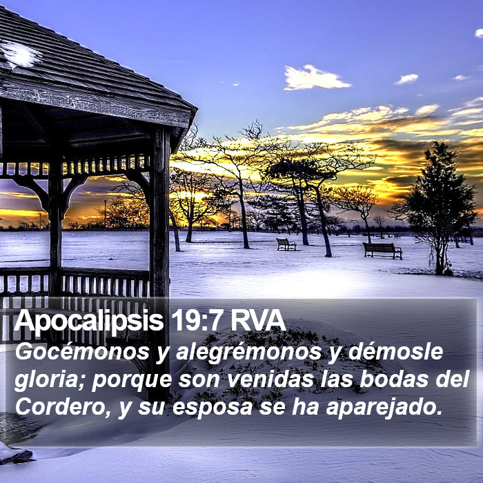 Apocalipsis 19:7 RVA Bible Study