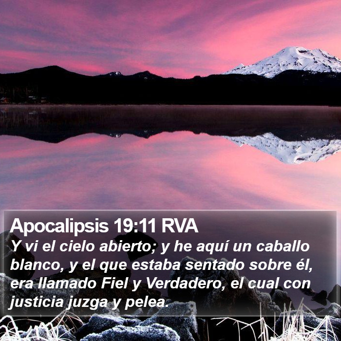 Apocalipsis 19:11 RVA Bible Study