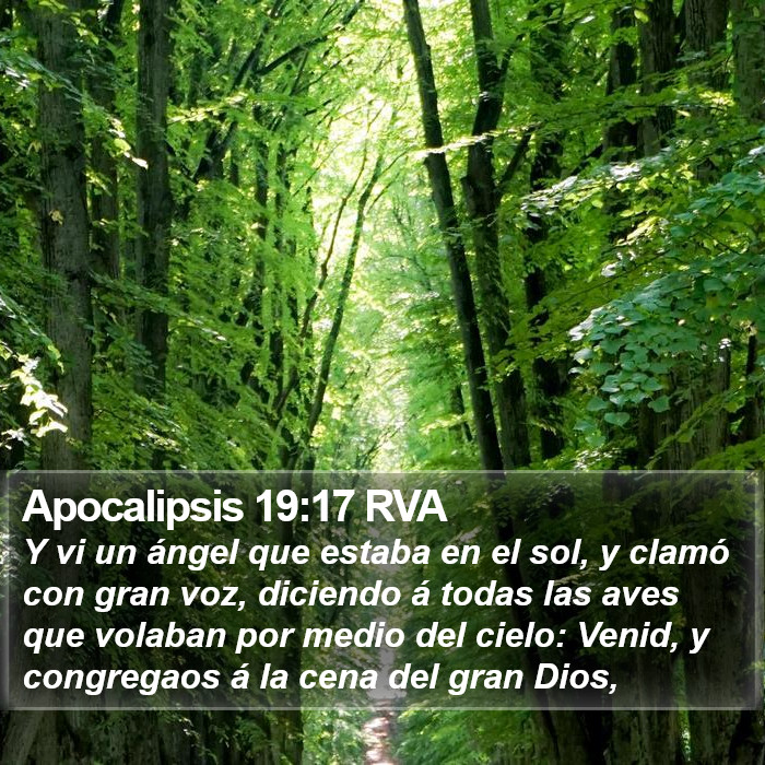 Apocalipsis 19:17 RVA Bible Study