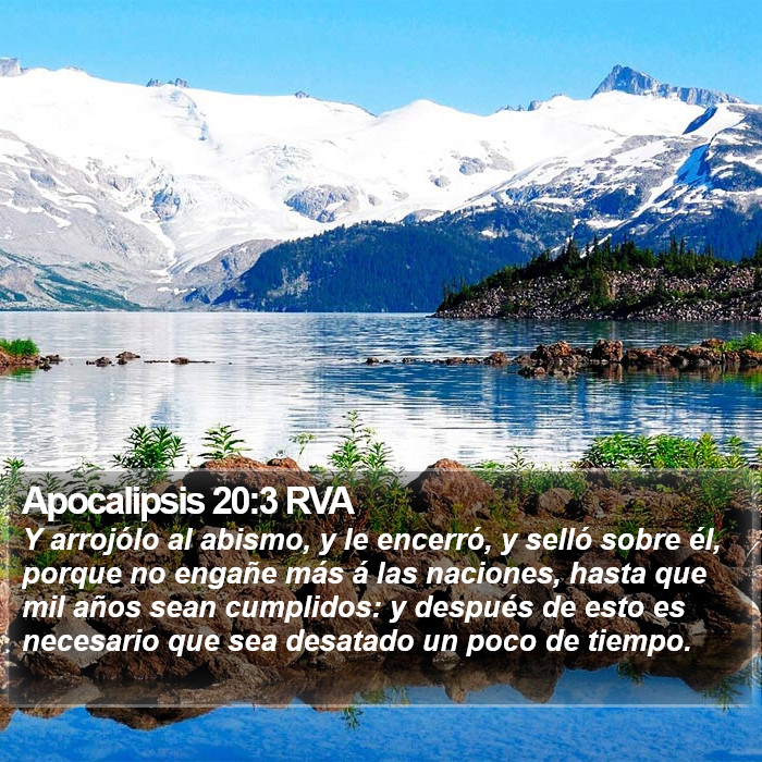 Apocalipsis 20:3 RVA Bible Study