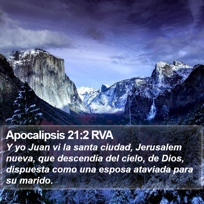 Apocalipsis 21:2 RVA Bible Study