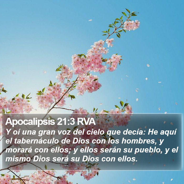 Apocalipsis 21:3 RVA Bible Study