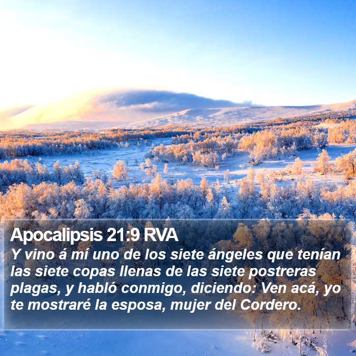 Apocalipsis 21:9 RVA Bible Study