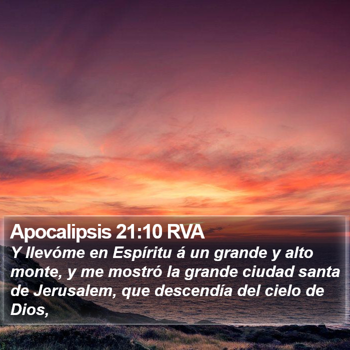 Apocalipsis 21:10 RVA Bible Study